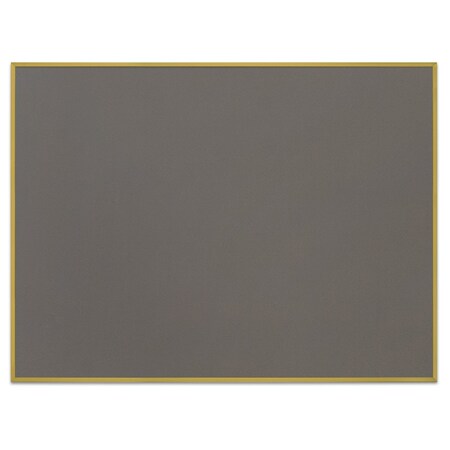 United Visual Products Corkboard, Fabric, 1 Door, Satin/Cld, 36x36" UV302-SATIN-CLOUD